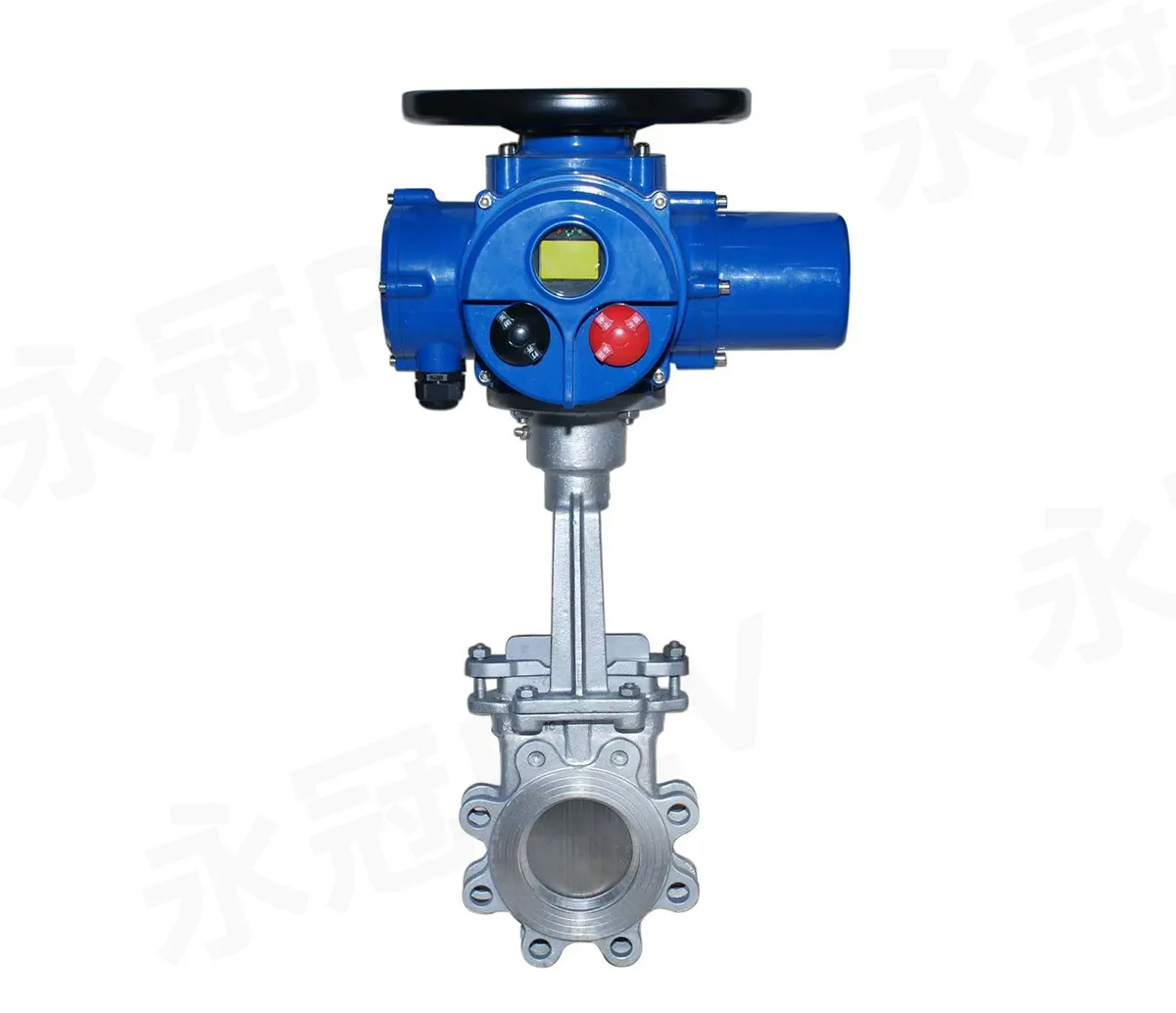 电动不锈钢刀闸阀PZ973H