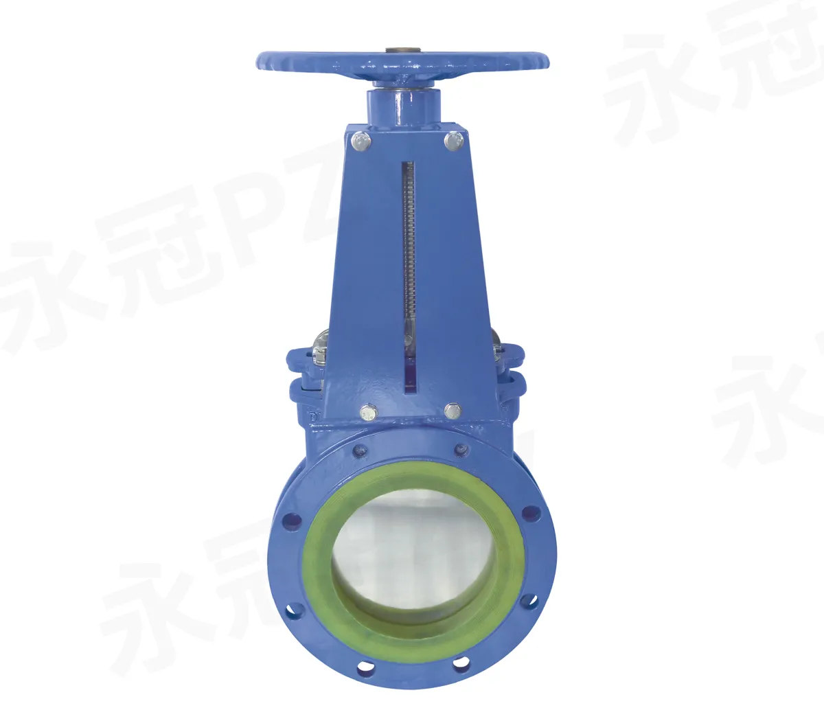 手动聚氨酯刀闸阀PZ43PU